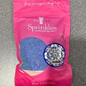 Pink Zebra Sprinkles Wax Melts - Royal Blue Citrus